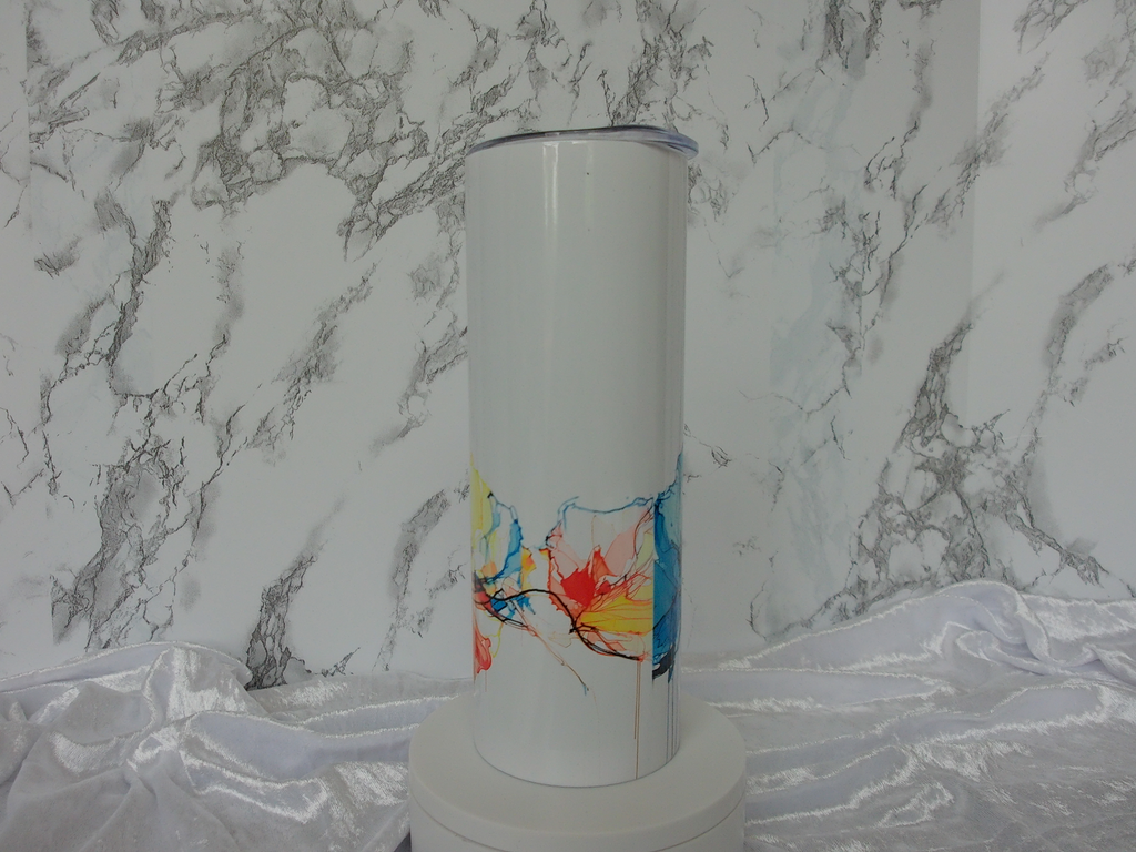 Watercolor Floral Tumbler