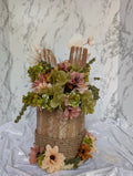 Rustic Jute Pitcher Floral Arrangement