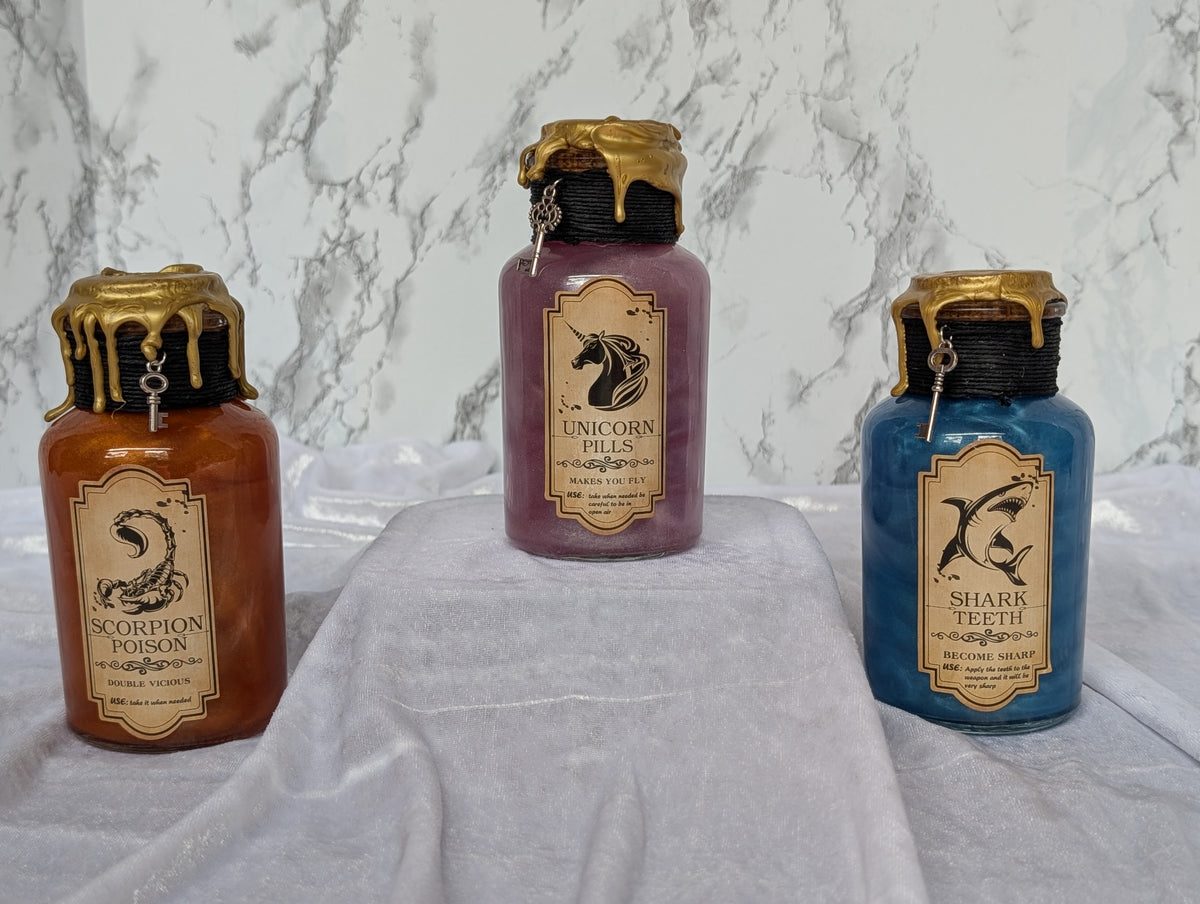 Mystical Potion Bottle Decor