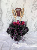 Poison Apple Skeleton Hands Gothic Arrangement