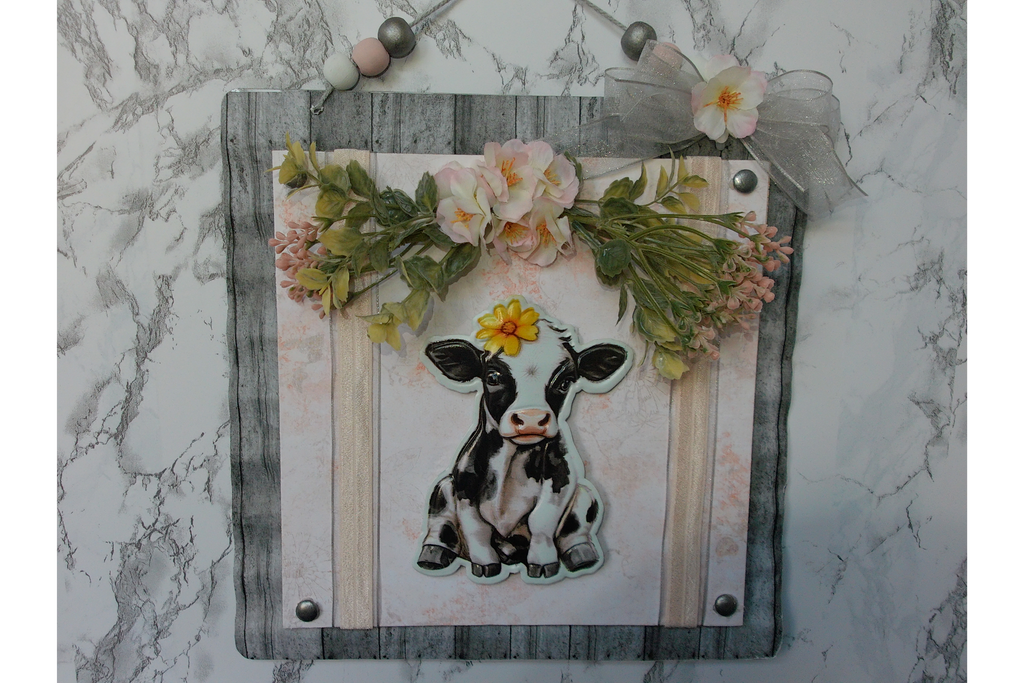 Farmhouse Animal Triptych Wall Hanging Set