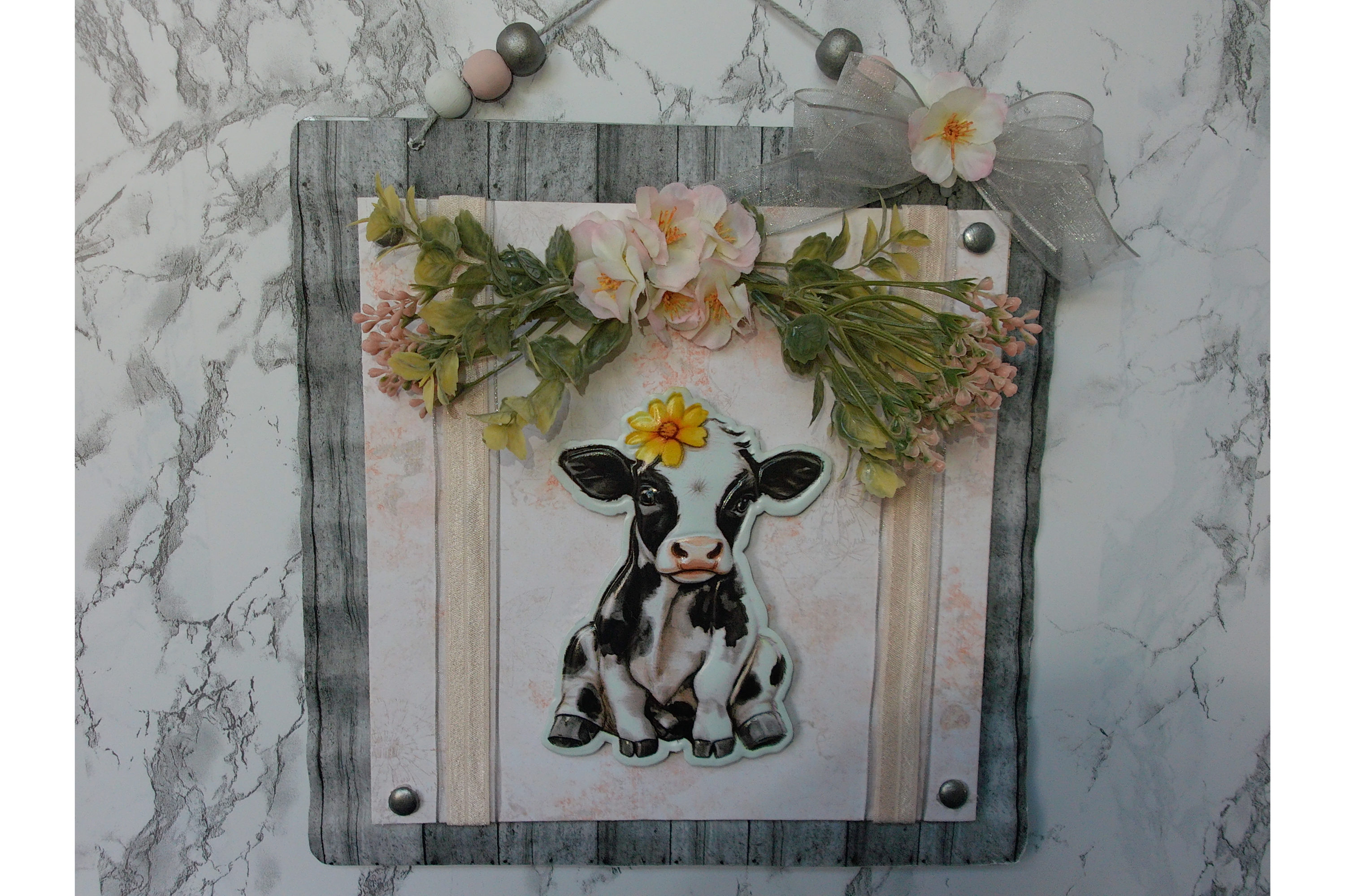 Farmhouse Animal Triptych Wall Hanging Set