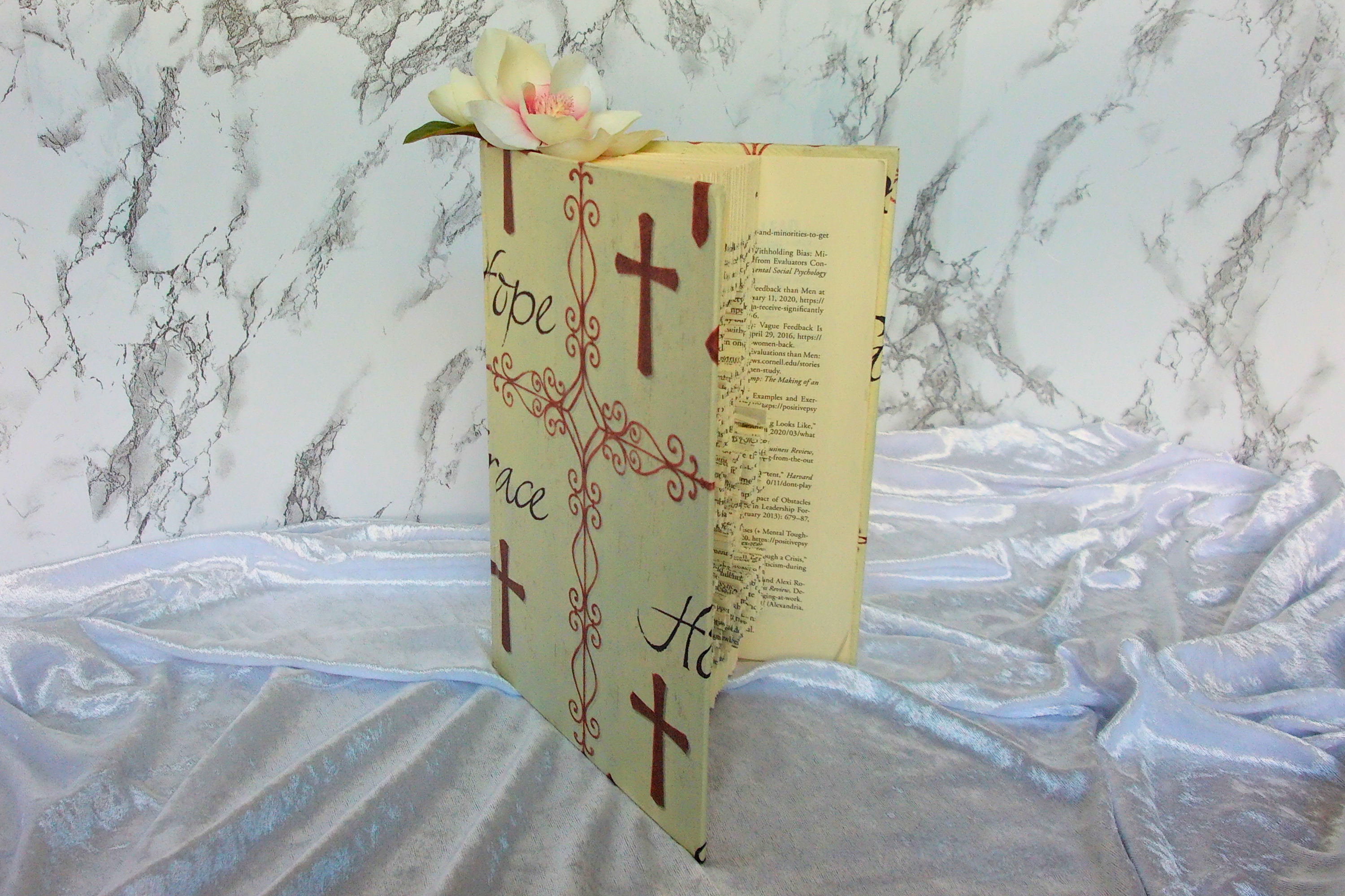 He Is Risen Book Folding Art Sculpture