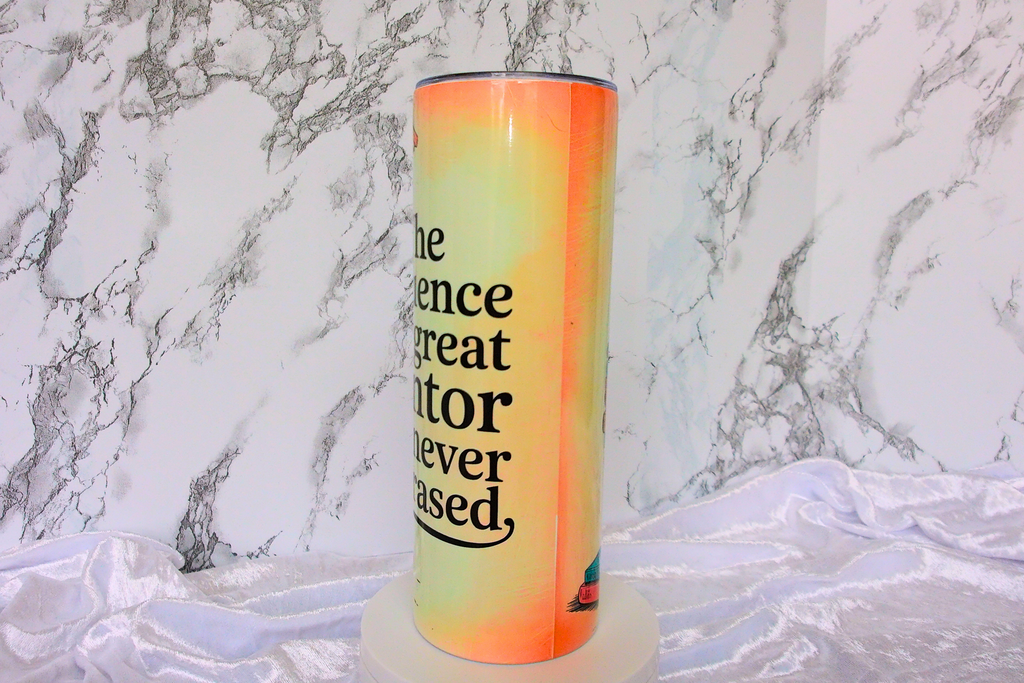 The Influence of a Great Mentor Tumbler