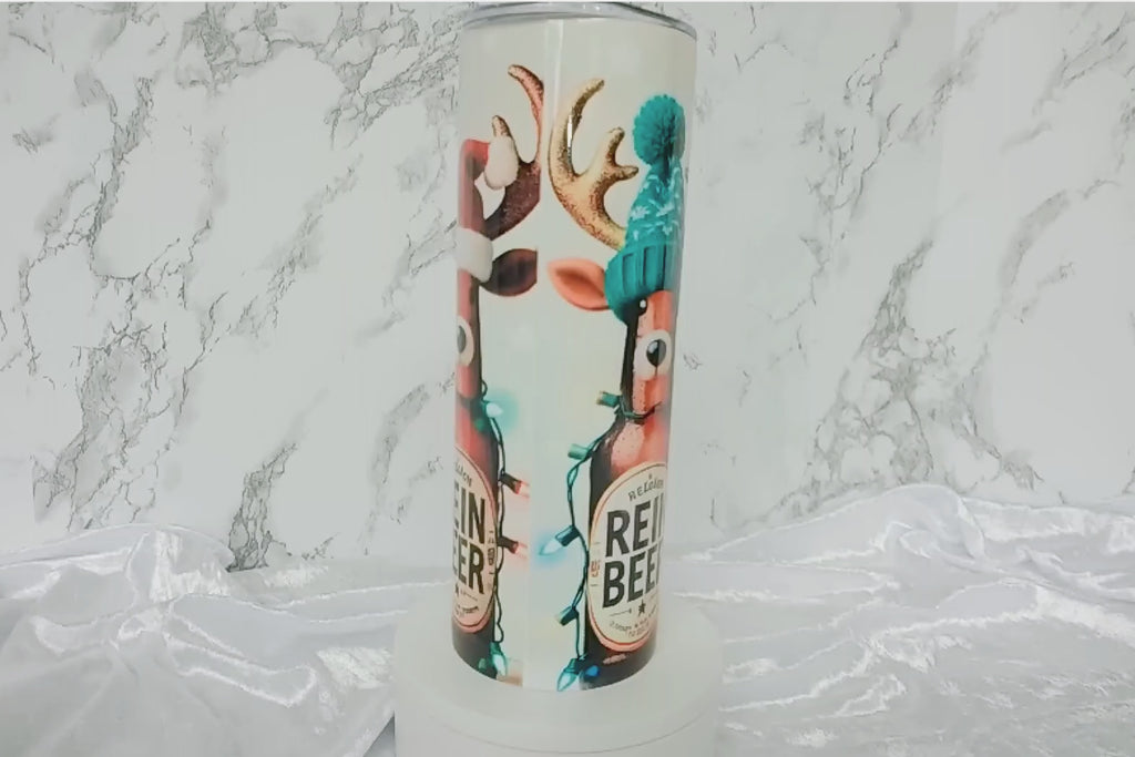 ReinBEER Christmas Tumbler