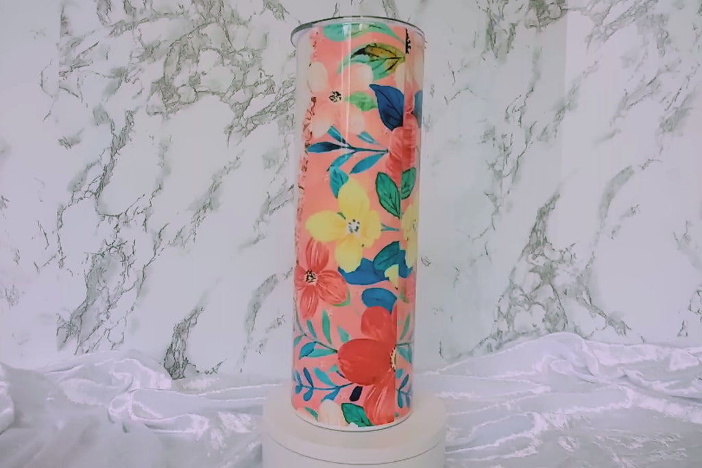 Mama Floral Tumbler