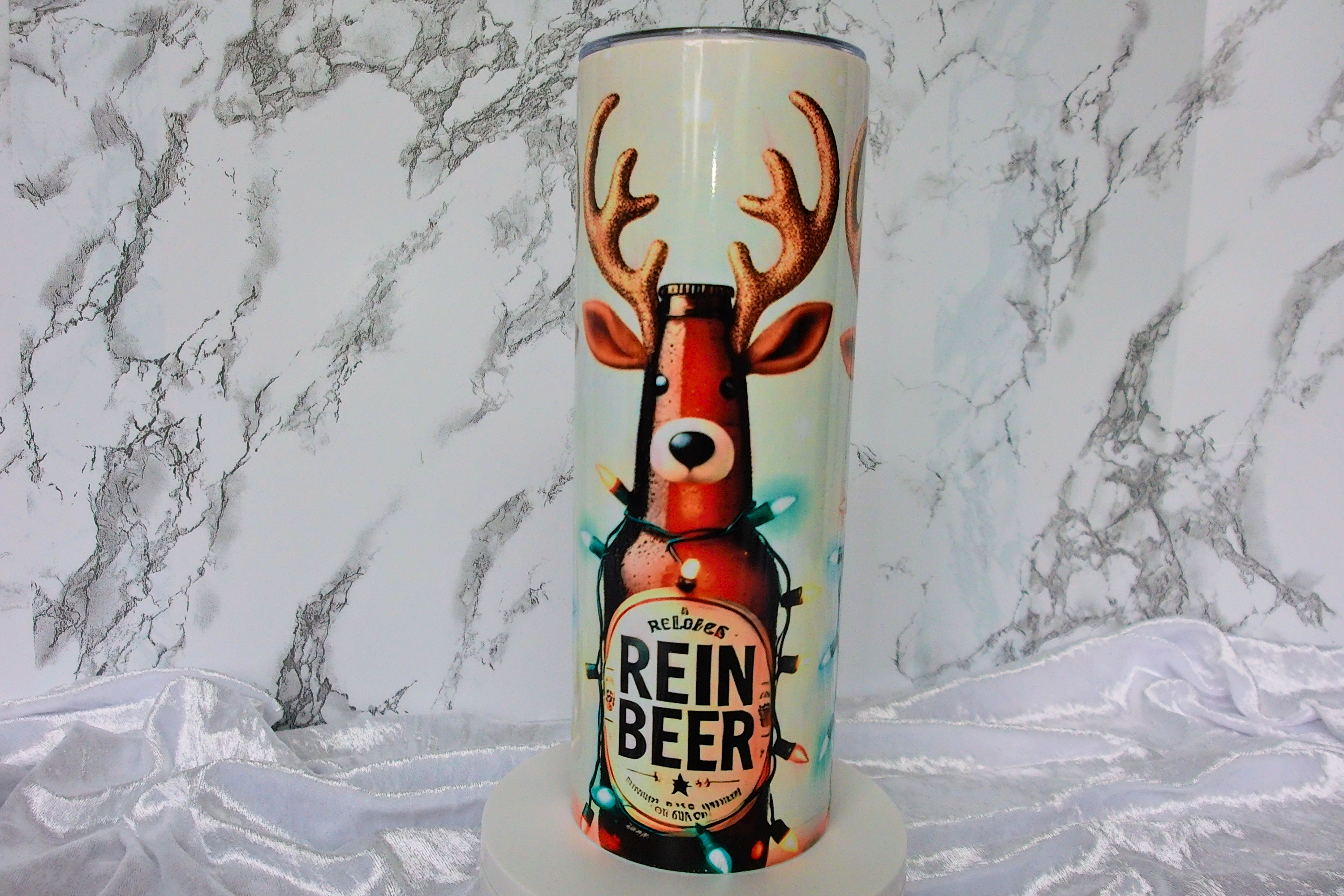 ReinBEER Christmas Tumbler