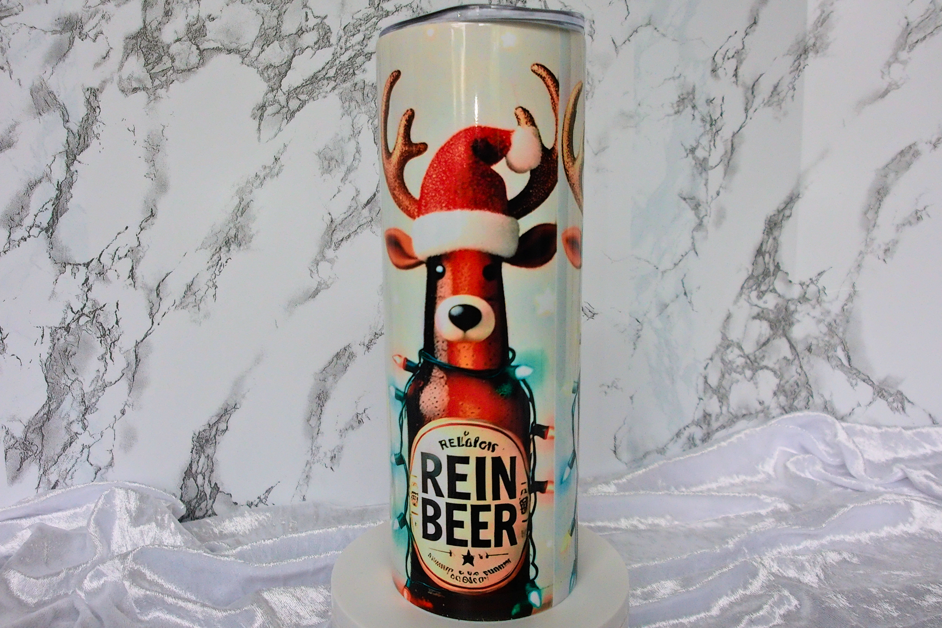 ReinBEER Christmas Tumbler